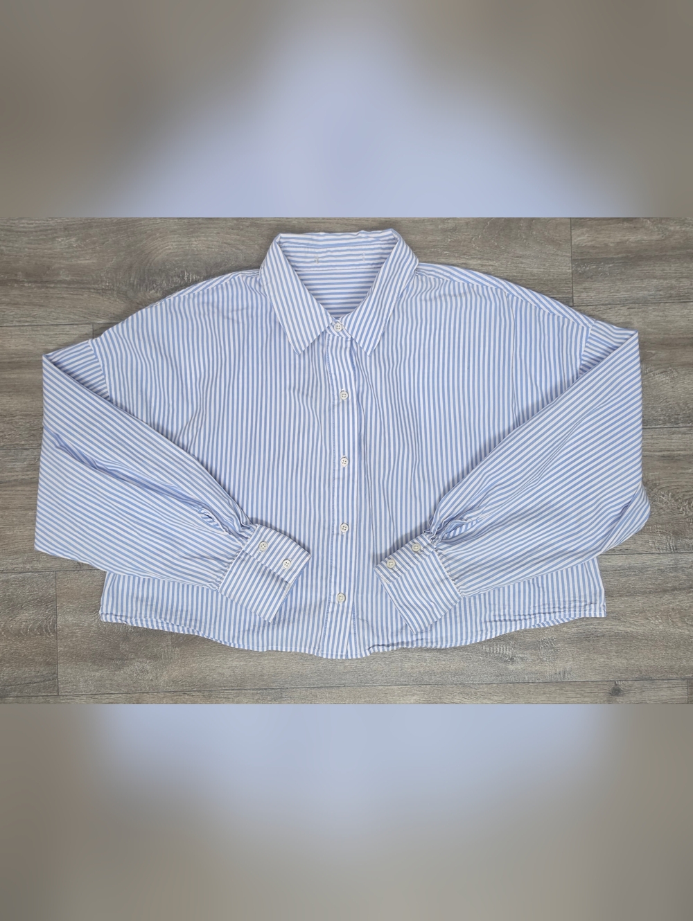 Favorite Daughter-The Cropped Ex-Boyfriend Button Down Top - Picture 2 of 7